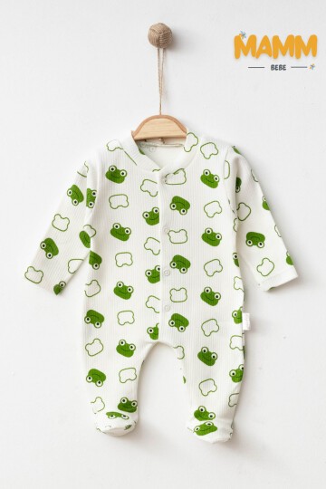 1-3-6 AY KURBAĞA DESENLİ PATİKLİ TULUM