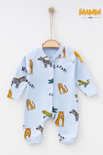 1-3-6 AY SAFARİ DESENLİ MANŞETLİ TULUM