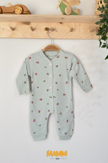 1-3-6 AY YENİ LALE DESENLİ MANŞETLİ TULUM