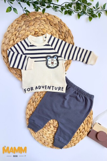 3-12 AY ÇİZGİLİ 2Lİ TAKIM