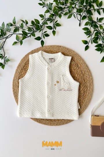 6-18 AY ZÜRAFA NAKIŞLI YELEK