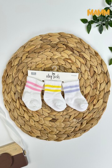 3LÜ TENİS ÇORABI 1004