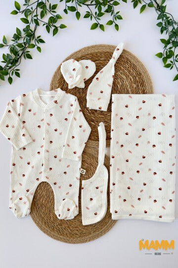 5Lİ HASTAHANE ÇIKIŞ SETİ FINDIKLI