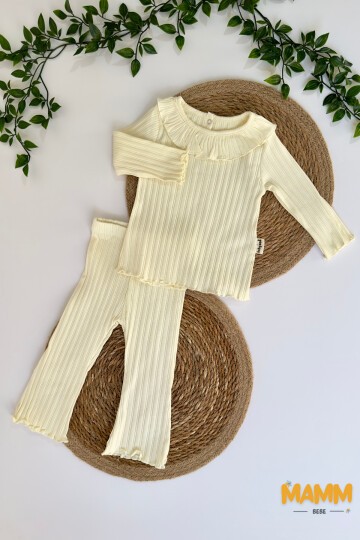 6-18 AY FIRFIRLI İKİLİ TAKIM EKRU