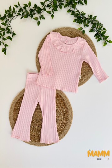 6-18 AY FIRFIRLI İKİLİ TAKIM PEMBE
