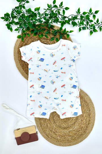 6-24 AY HELİKOPTER DESENLİ ŞORT TULUM