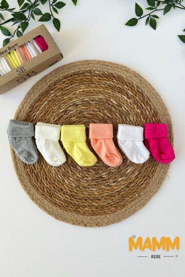 6 RENK KUTULU ÇORAP 1013