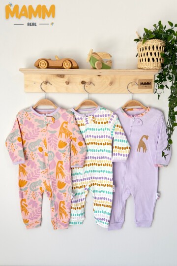 9-18 AY FERMUARLI MOR ZÜRAFA TULUM