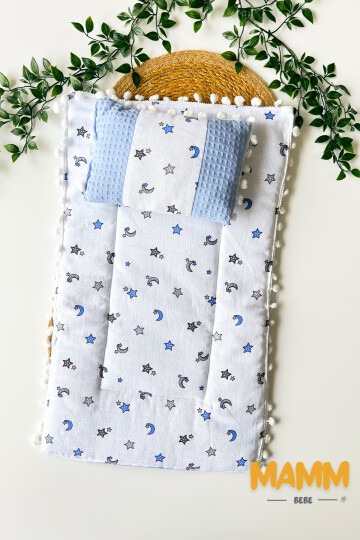 AY YILDIZ DESENLİ ALT AÇMA ÖRTÜSÜ