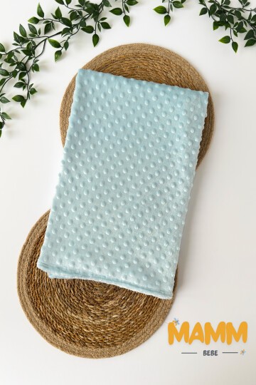 NOHUT ÇİFT KAT BATTANİYE MAVİ