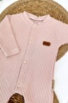 0-3 AY WAFFLE KUMAŞ PATİKLİ TULUM PEMBE