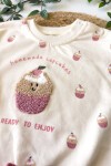 6-24 AY CUPCAKE SMİLE SÜZİNELİ TAKIM PEMBE